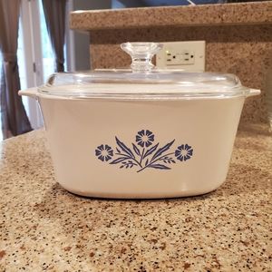 Corningware Blue Cornflower 3 qt casserole
